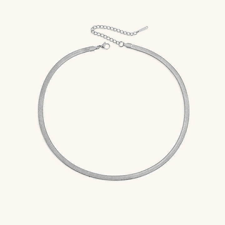 Eloise Gold Herringbone Necklace