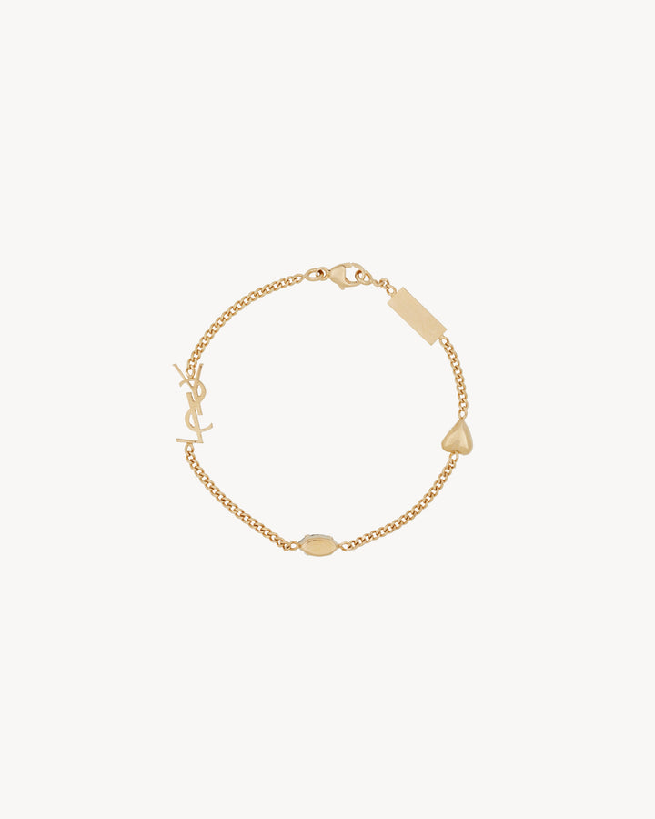 Céline Heart Charm Bracelet