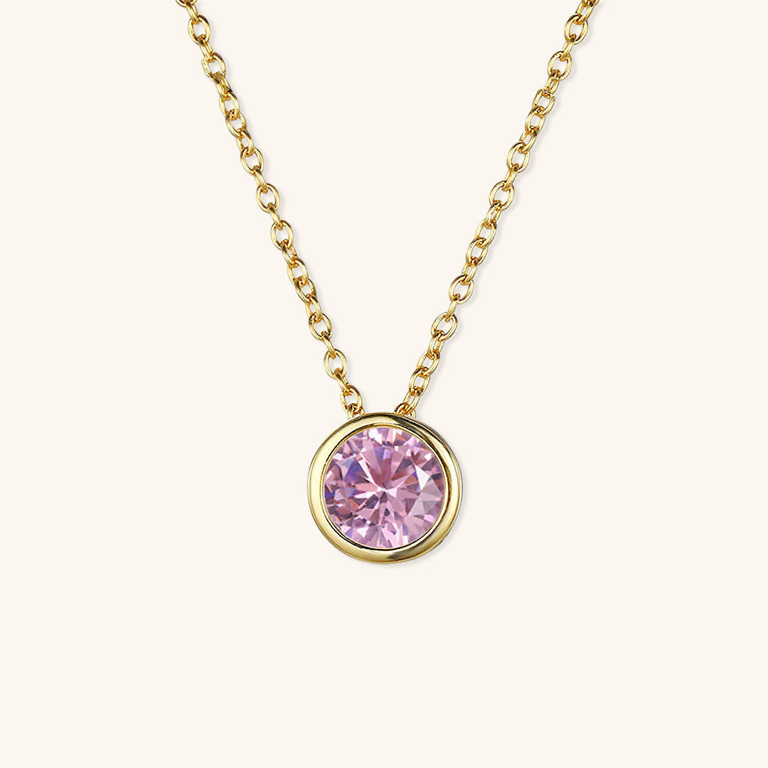 Angelina Birthstone Necklace